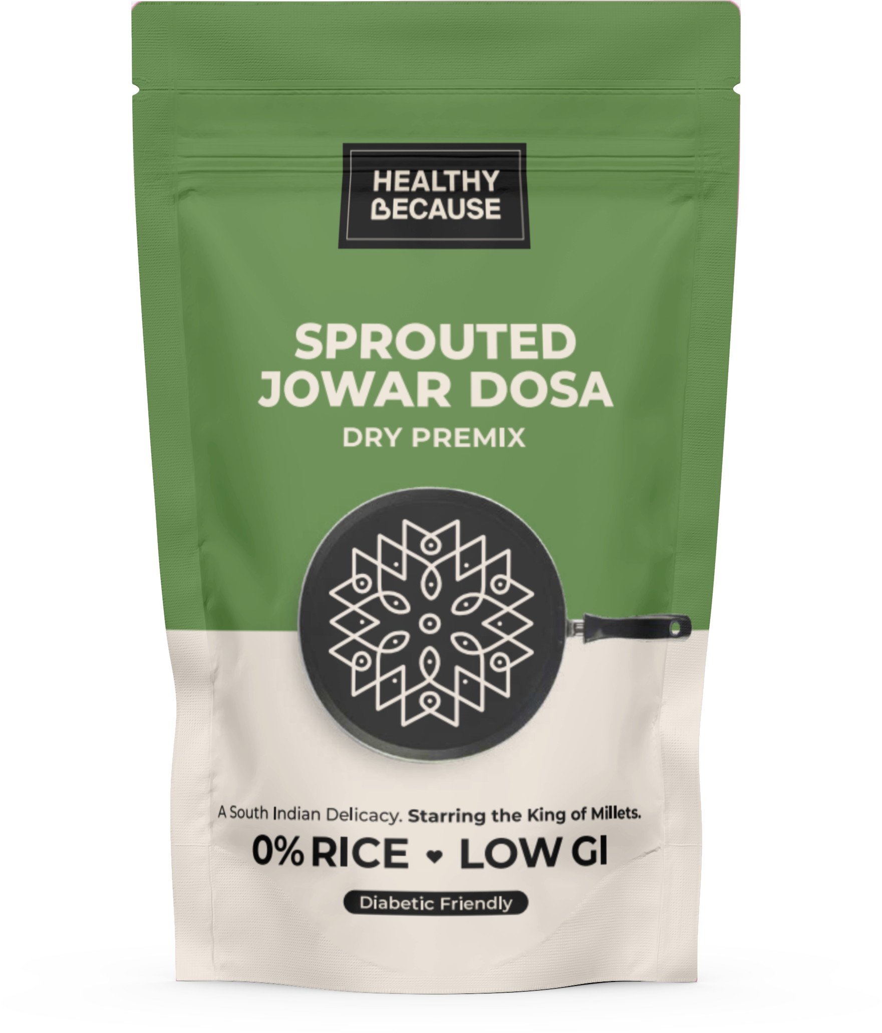 Sprouted Jowar Dosa Premix – Healthy Because