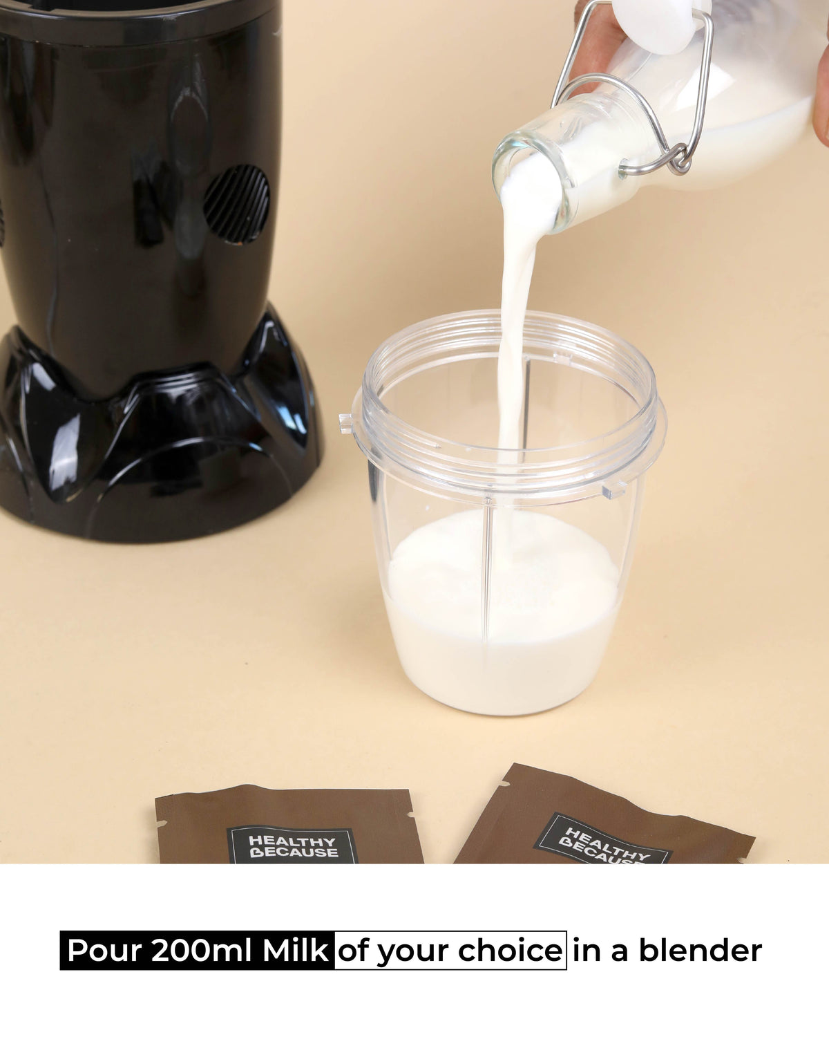 Chocolate Milkshake Powder – Healthy Because
