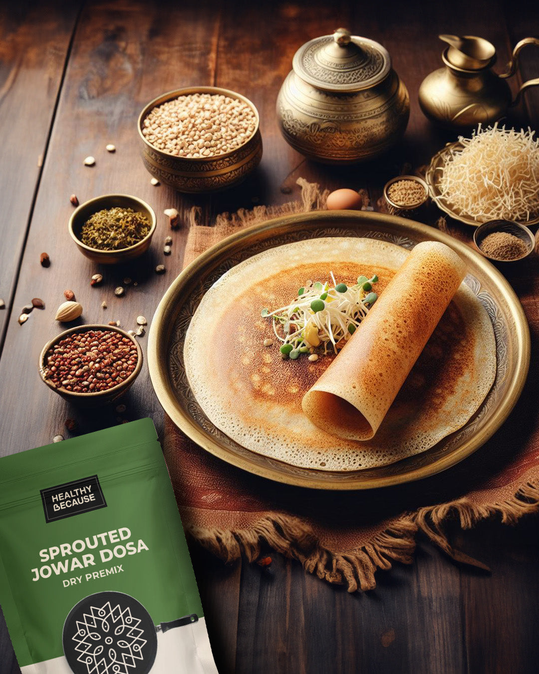 Sprouted Jowar Dosa Premix